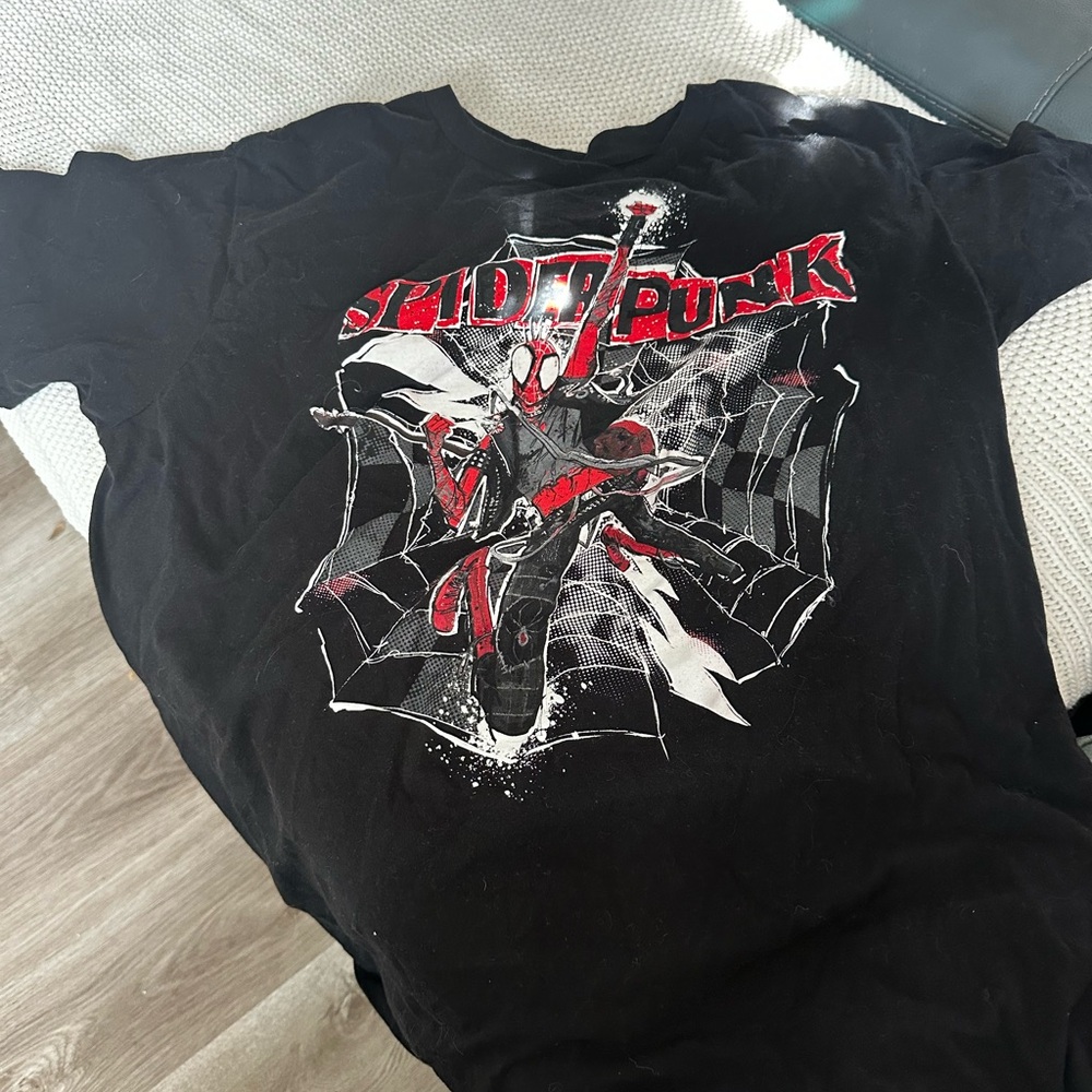 Spencer's Black and Red Spider Graphic Tee